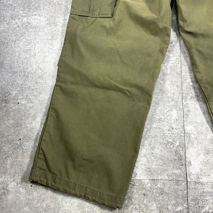 U.S.ARMY 70s M-65 Military Cargo Pants Green Size M