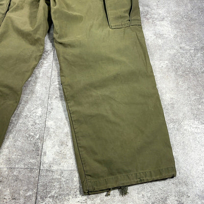 U.S.ARMY 70s M-65 Military Cargo Pants Green Size M