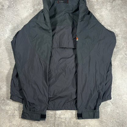 NIKE ACG 90s Gorpcore Polyester Anorak Jacket Black Hoodie Size L