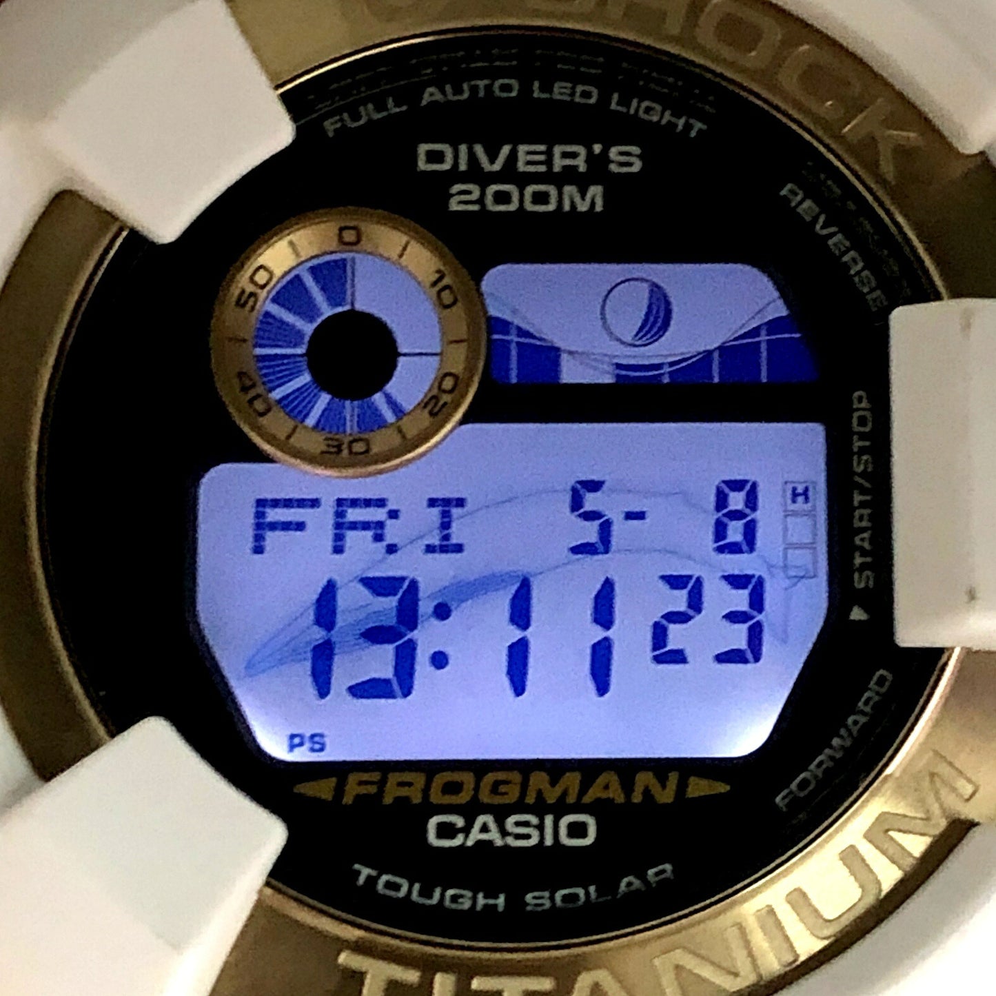 CASIO G-SHOCK FROGMAN ICERC 30th Solar Watch Size ONE SIZE