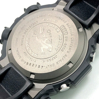 G-SHOCK DW-8200-1A Frogman Titanium Gray Watch Size ONE SIZE
