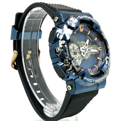 G-SHOCK Earth Motif Metal Bezel ONE SIZE Watch Size ONE SIZE