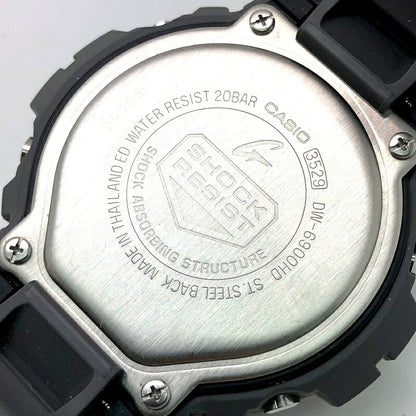 G-SHOCK Hidden Glow DW-6900HD-8 Gray Watch Size ONE SIZE