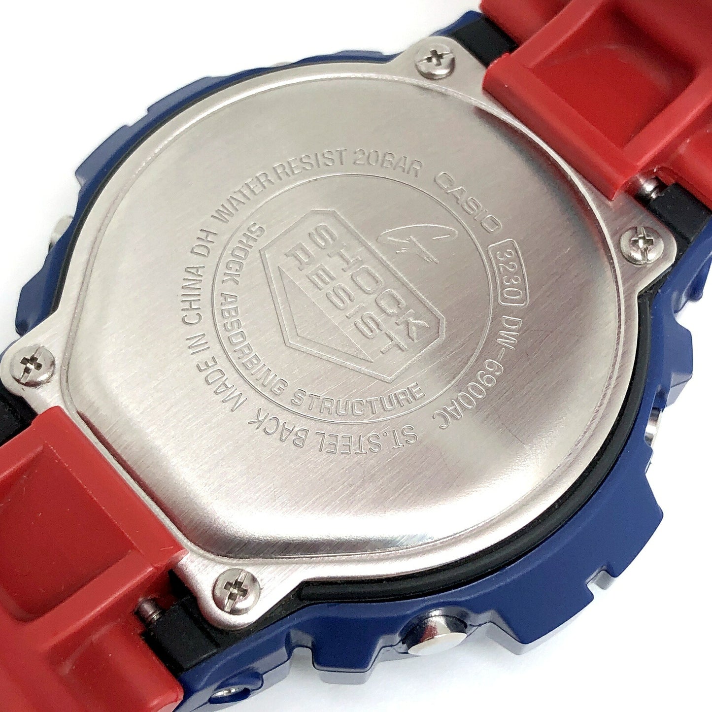 G-SHOCK Blue & Red Series Color LCD Watch Size ONE SIZE
