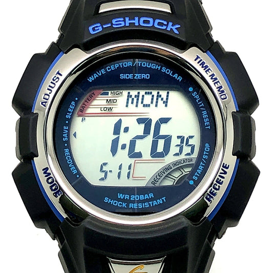 G-SHOCK Gundam Cosmic Blue Radio-Solar Watch Size ONE SIZE