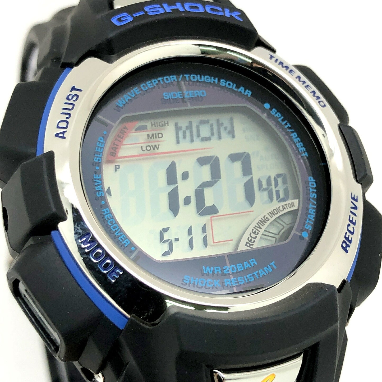 G-SHOCK Gundam Cosmic Blue Radio-Solar Watch Size ONE SIZE
