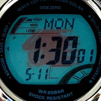 G-SHOCK Gundam Cosmic Blue Radio-Solar Watch Size ONE SIZE