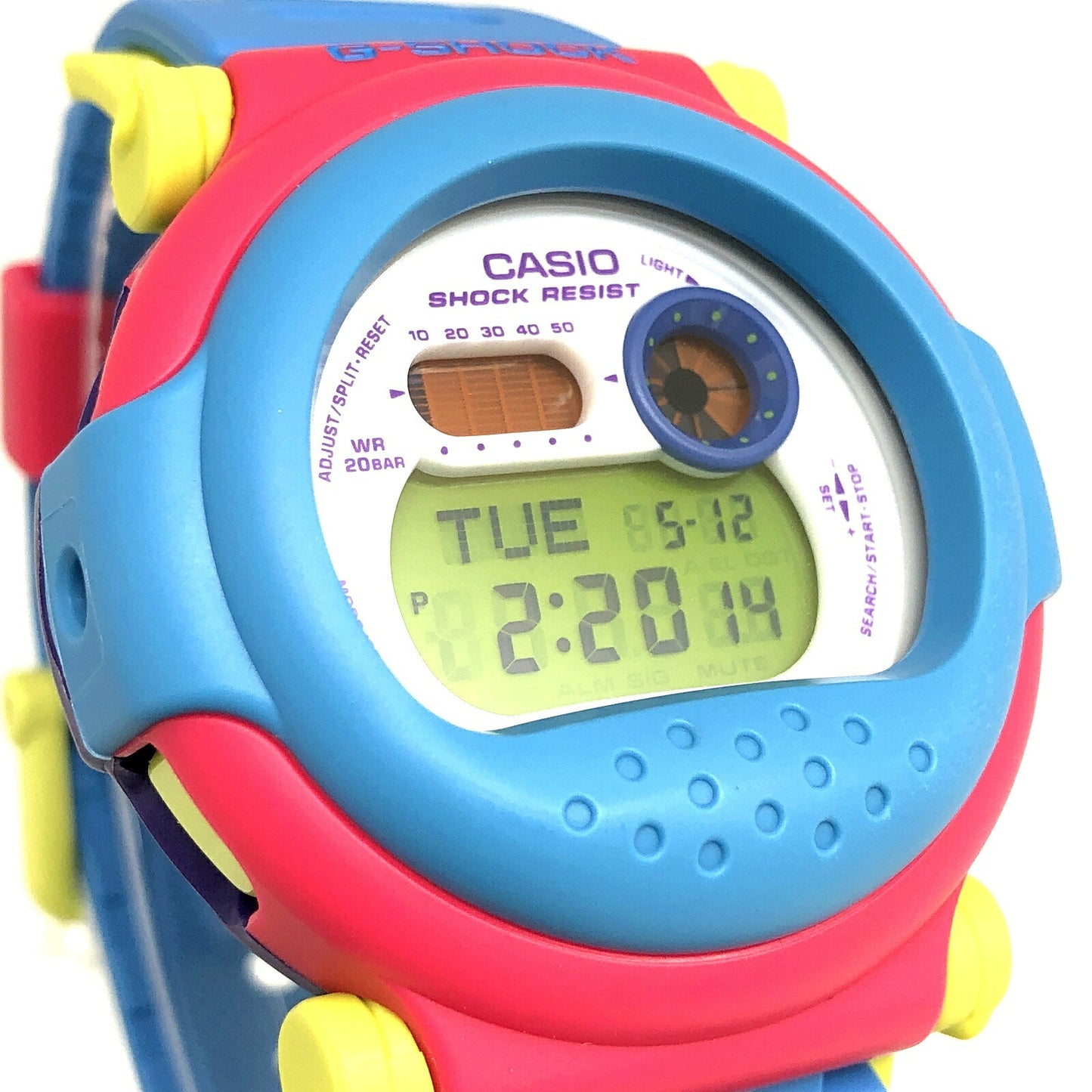 G-SHOCK G-001-2 Jason Reissue Blue Pink Watch Size ONE SIZE