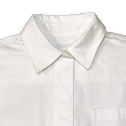 Vintage Burberry Oversized Big Logo Overshirt Size UK2