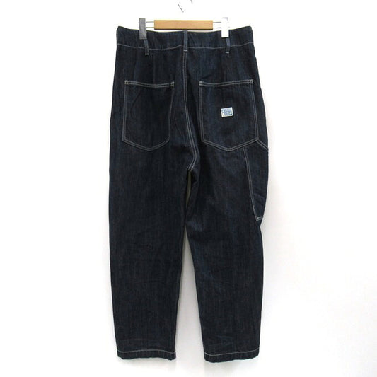 Liberaiders Baker Denim Sarrouel Pants Blue Size M