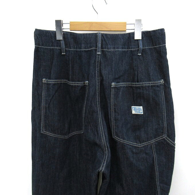 Liberaiders Baker Denim Sarrouel Pants Blue Size M