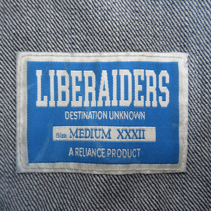 Liberaiders Baker Denim Sarrouel Pants Blue Size M