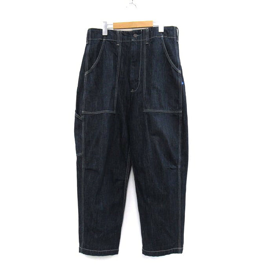 Liberaiders Baker Denim Sarrouel Pants Blue Size M