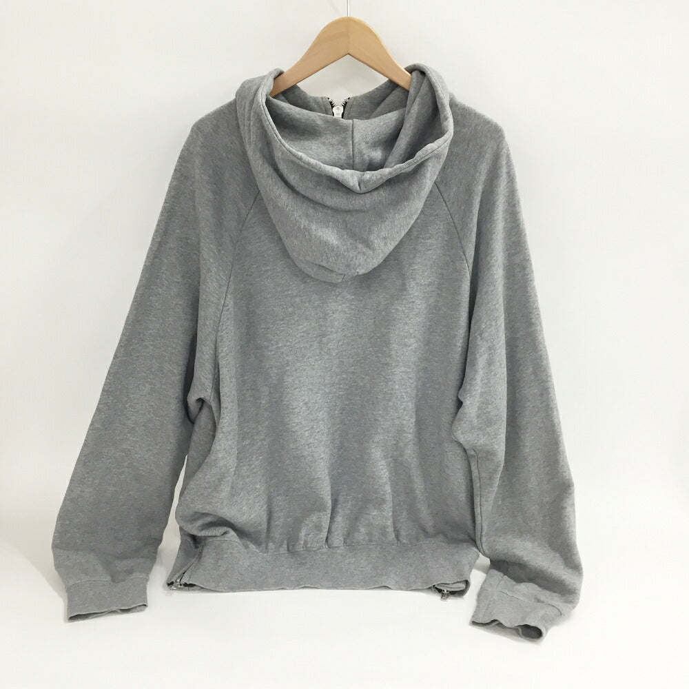 FEAR OF GOD FOG Half Zip Hoodie Side Zip Gray Size S