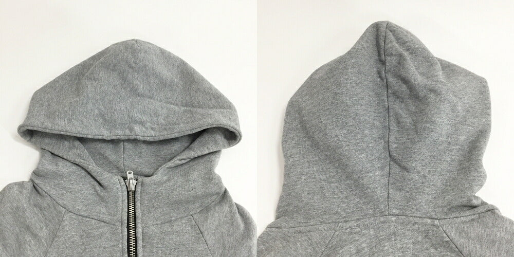 FEAR OF GOD FOG Half Zip Hoodie Side Zip Gray Size S