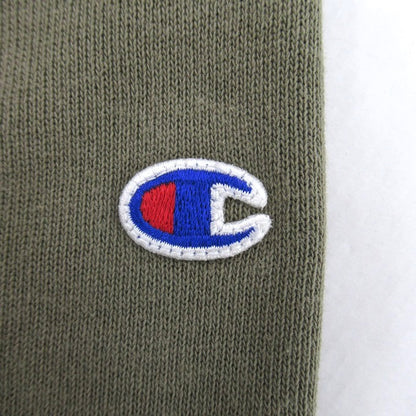 WTAPS x Champion Reverse Weave Pullover Hoodie Green Size S