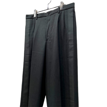 ISSEY MIYAKE MEN Archive Side Line 2-Tuck Pants Green Size 4