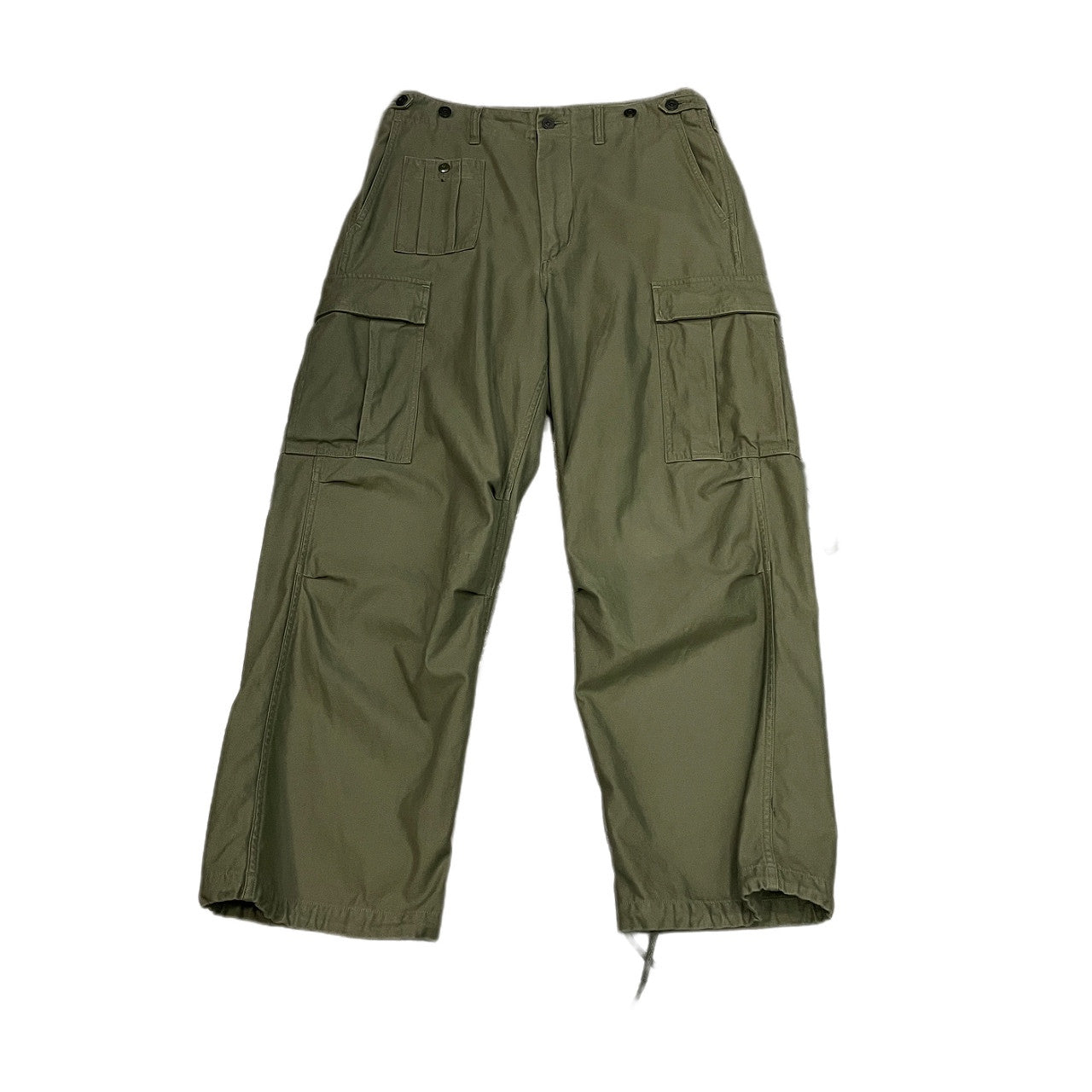 Vintage Nigel Cabourn Cotton Army Cargo Pants Khaki Size 32