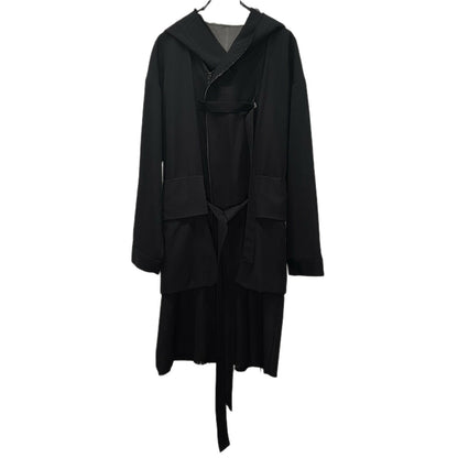The Viridi-anne 18AW Wool Gabardine Belted Long Coat Size 2