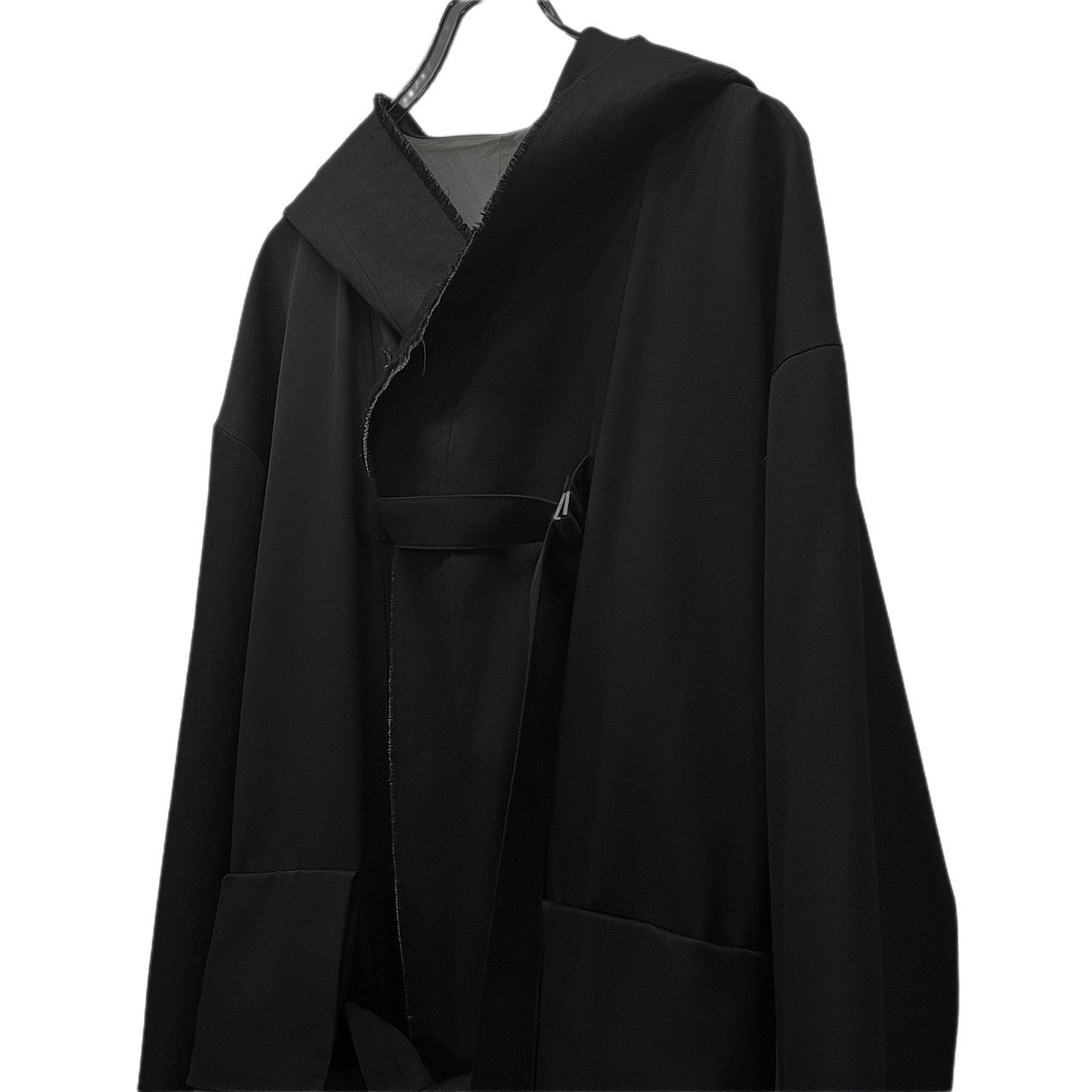 The Viridi-anne 18AW Wool Gabardine Belted Long Coat Size 2