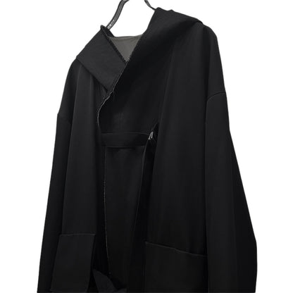 The Viridi-anne 18AW Wool Gabardine Belted Long Coat Size 2