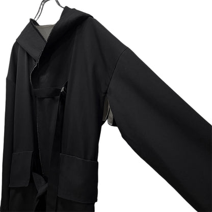 The Viridi-anne 18AW Wool Gabardine Belted Long Coat Size 2