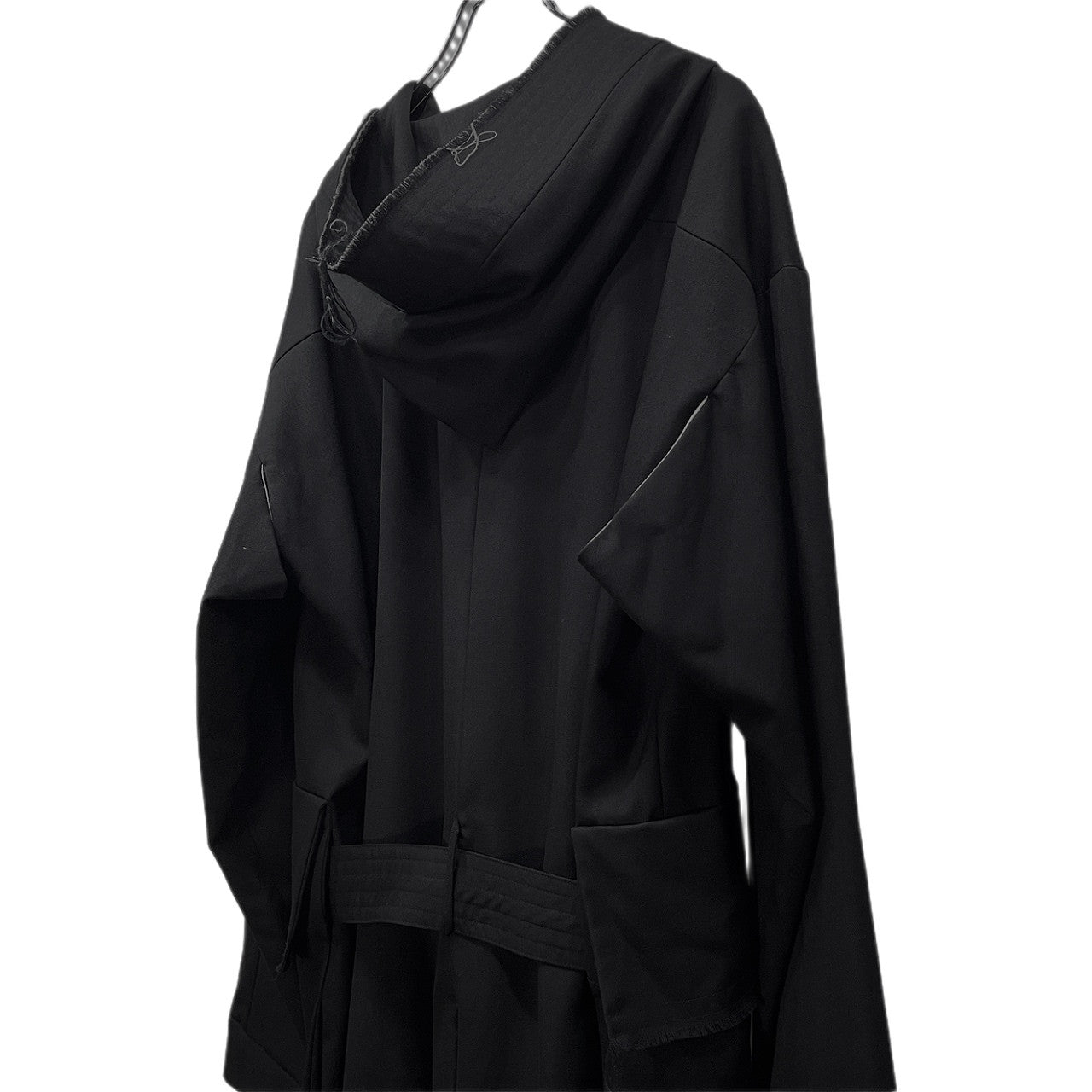 The Viridi-anne 18AW Wool Gabardine Belted Long Coat Size 2