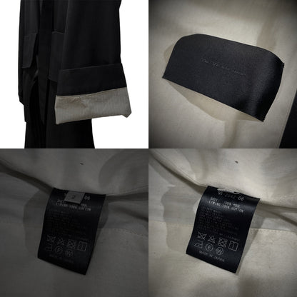 The Viridi-anne 18AW Wool Gabardine Belted Long Coat Size 2