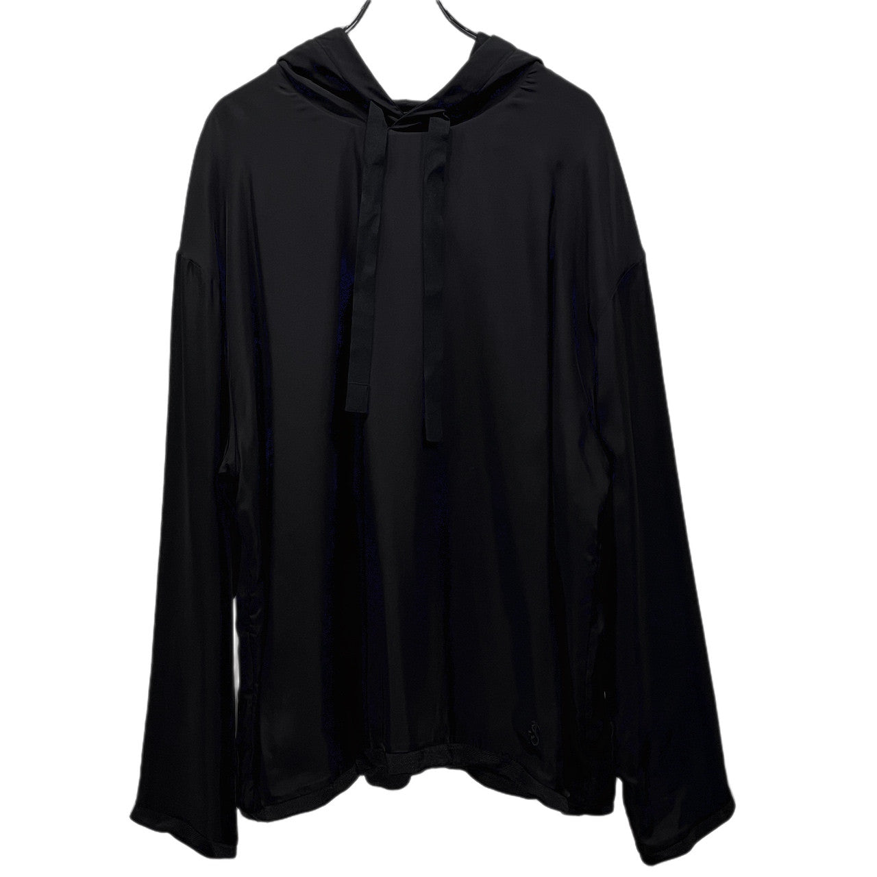 JIL SANDER 24SS Logo Embroidered Pullover Hoodie Jacket Size S
