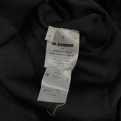JIL SANDER 24SS Logo Embroidered Pullover Hoodie Jacket Size S