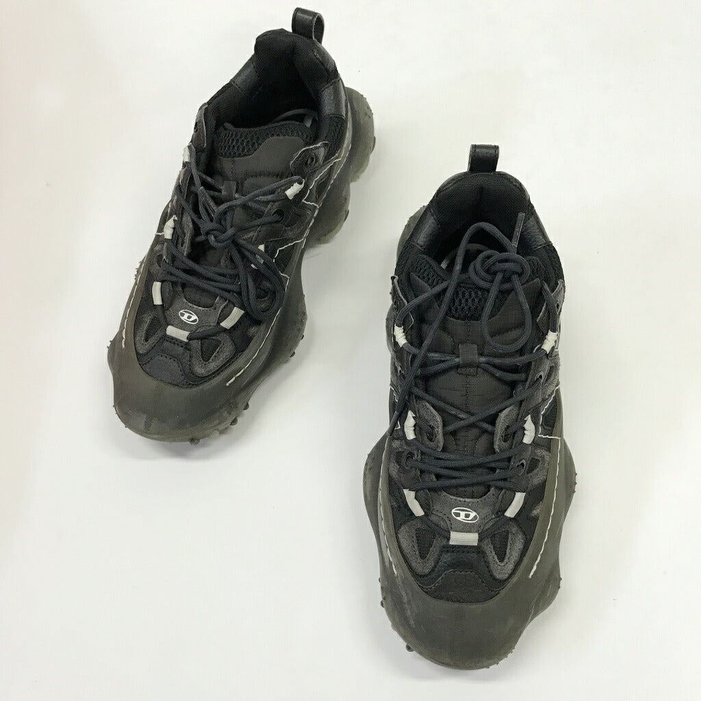 DIESEL S-Prototype P1 Black Sneakers Size 27.0
