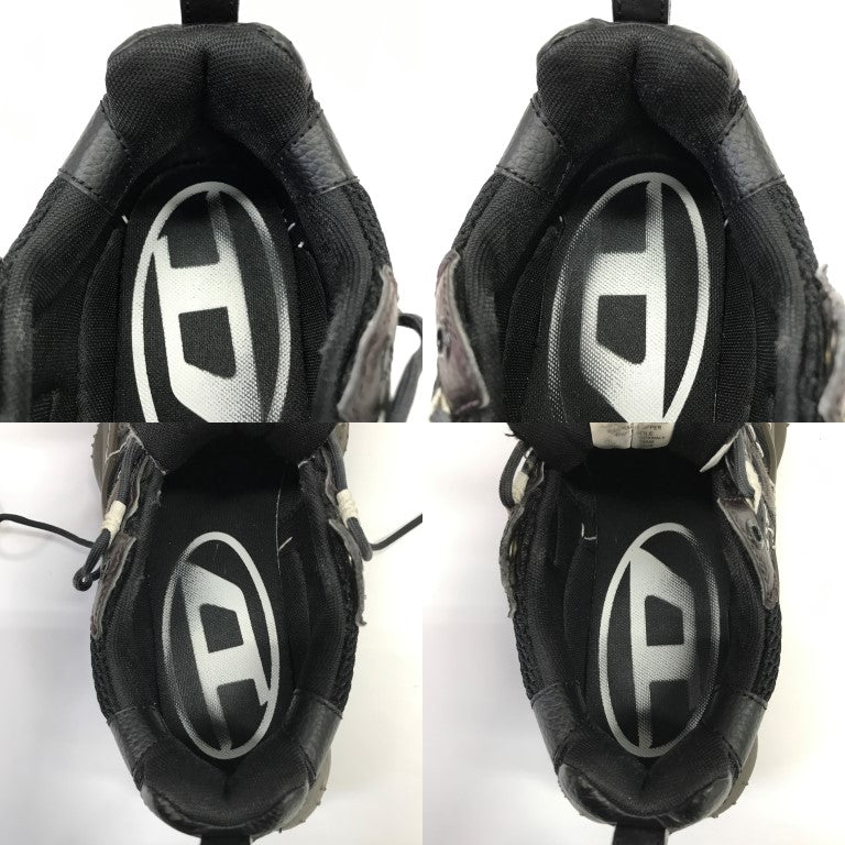 DIESEL S-Prototype P1 Black Sneakers Size 27.0