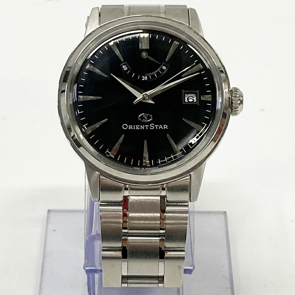 ORIENTSTAR Automatic Manual Wind Black Watch Size ONE SIZE