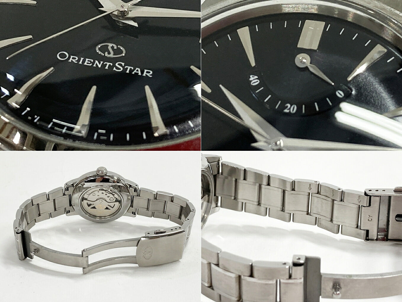 ORIENTSTAR Automatic Manual Wind Black Watch Size ONE SIZE