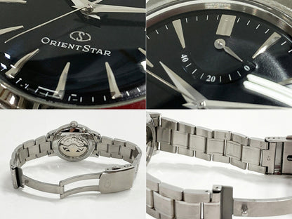 ORIENTSTAR Automatic Manual Wind Black Watch Size ONE SIZE