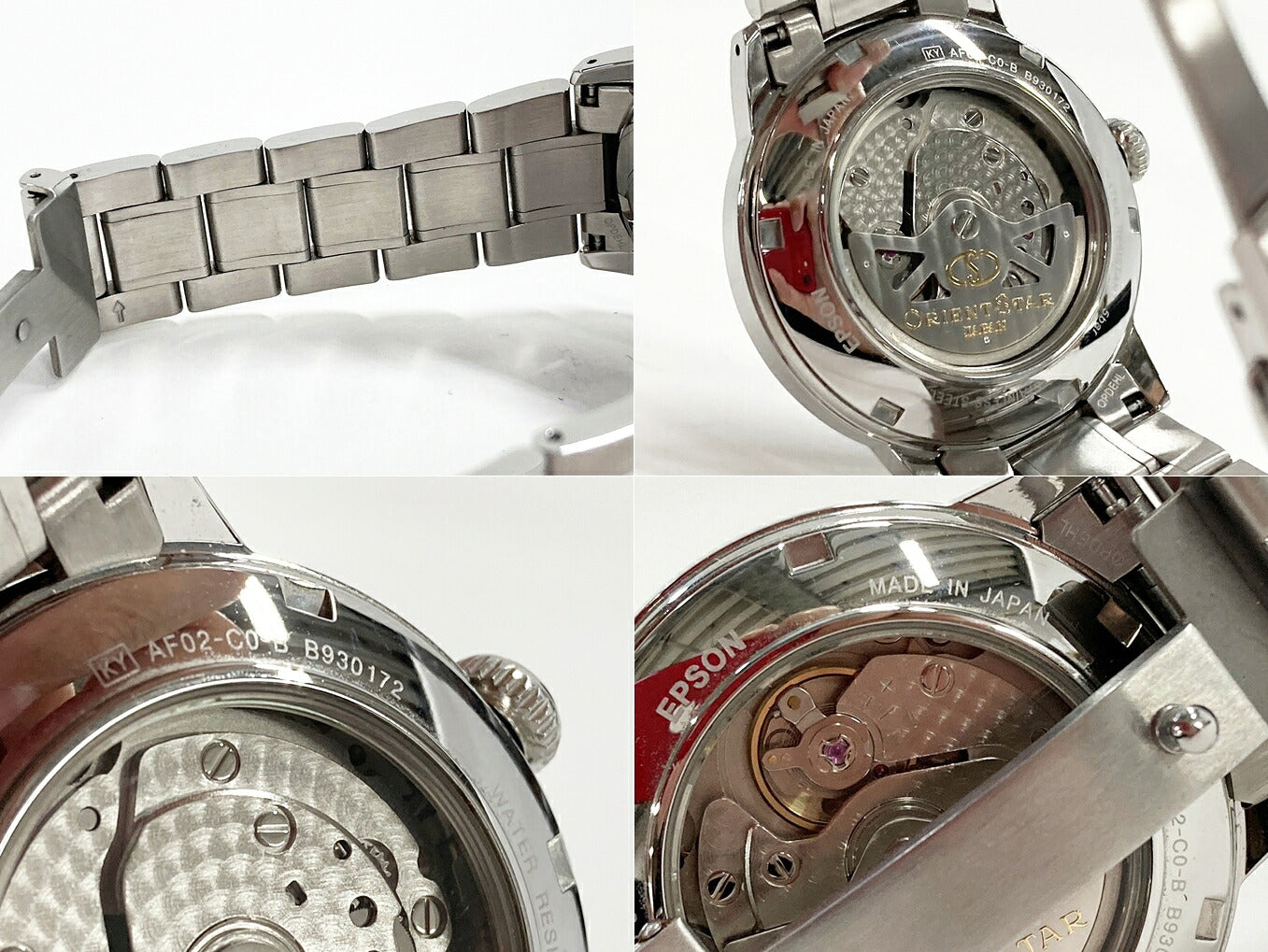 ORIENTSTAR Automatic Manual Wind Black Watch Size ONE SIZE