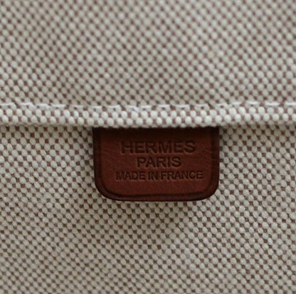 HERMES Steeple Toile H Large Tote Bag Size ONE SIZE