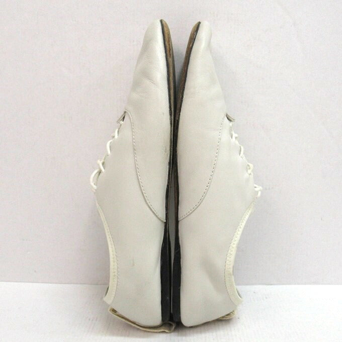 LOEWE Soft Derby Flat Shoes White Sneakers Size 37