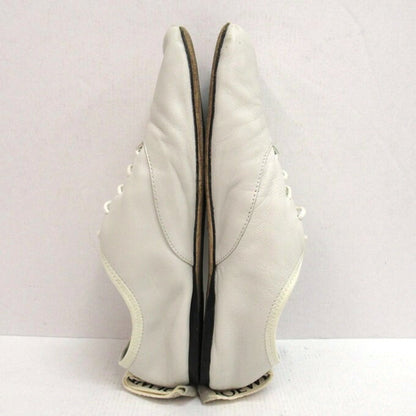 LOEWE Soft Derby Flat Shoes White Sneakers Size 37