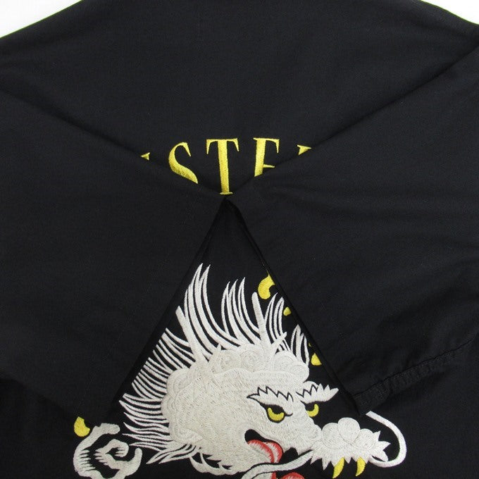 HYSTERIC GLAMOUR Dragon Embroidery Shirt Black Size L