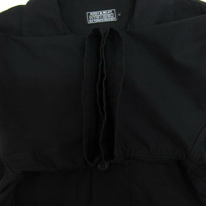 HYSTERIC GLAMOUR Dragon Embroidery Shirt Black Size L