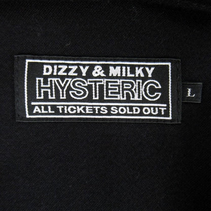 HYSTERIC GLAMOUR Dragon Embroidery Shirt Black Size L