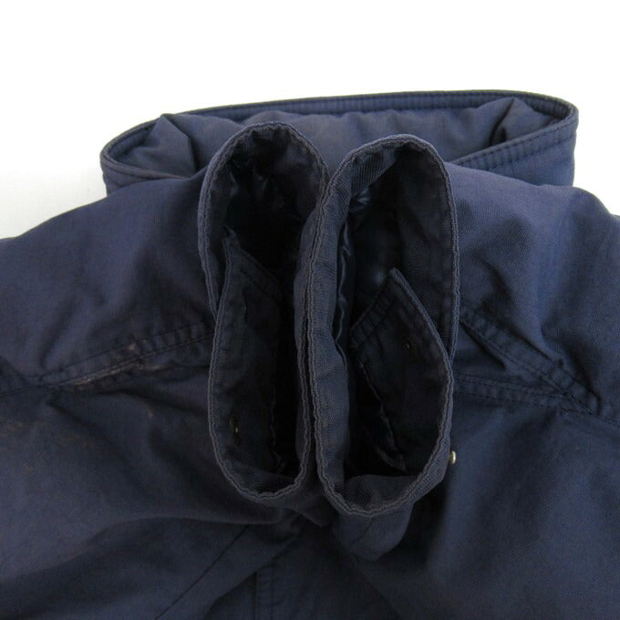 ACT- 80s Descente Down Jacket Navy Size JASPO