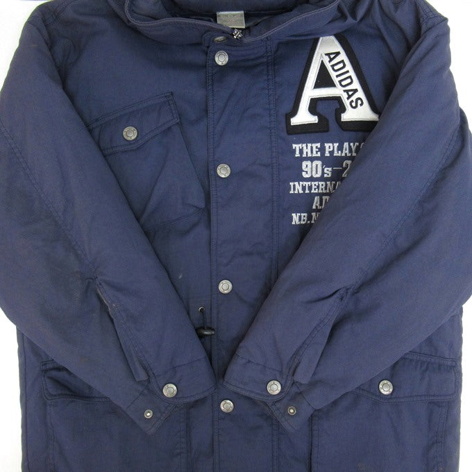 ACT- 80s Descente Down Jacket Navy Size JASPO