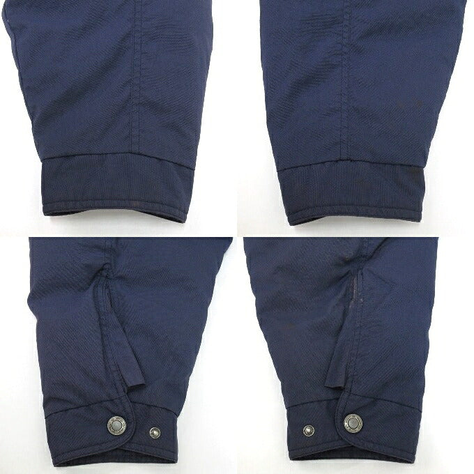ACT- 80s Descente Down Jacket Navy Size JASPO