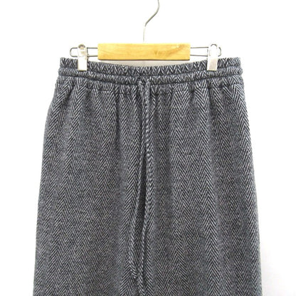 m's braque Silk Blend Wide Easy Pants Gray Size F