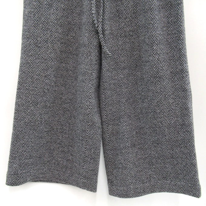 m's braque Silk Blend Wide Easy Pants Gray Size F