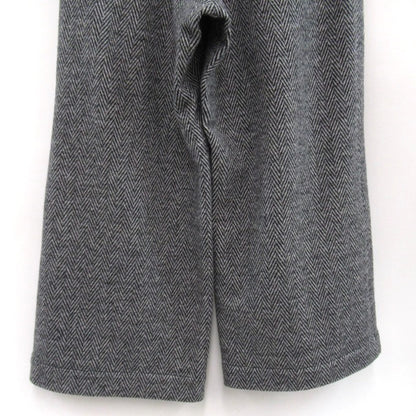 m's braque Silk Blend Wide Easy Pants Gray Size F