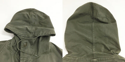 French Army M-64 Lined Hoodie Khaki Size XXL