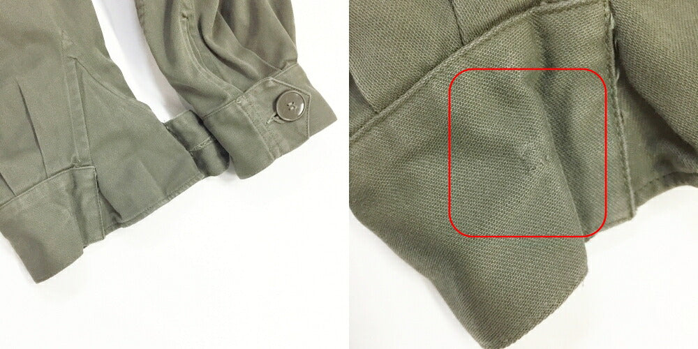 French Army M-64 Lined Hoodie Khaki Size XXL